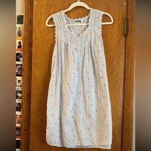 vintage style cotton nightgown